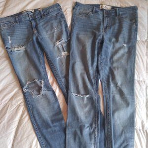 HOLLISTER JEANS (2 pairs) Size: 9R/L